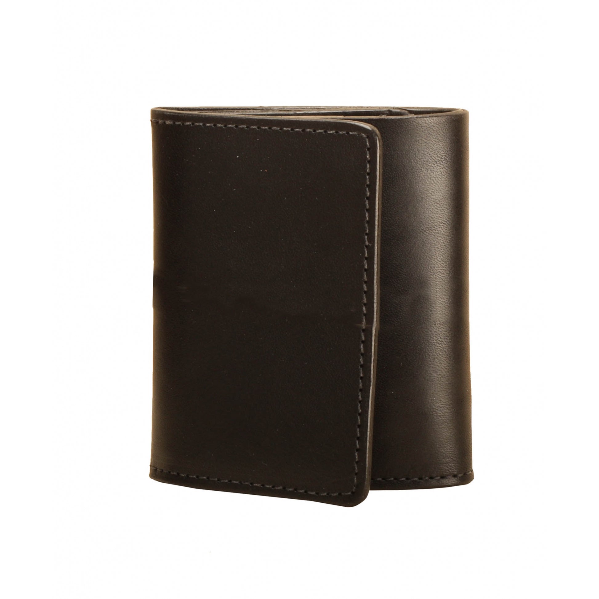 Tory Leather Trifold Wallet with Removable Card Window