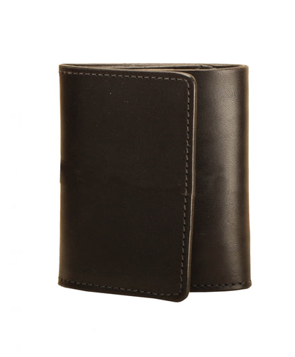 Tory Leather Trifold Wallet with Removable Card Window