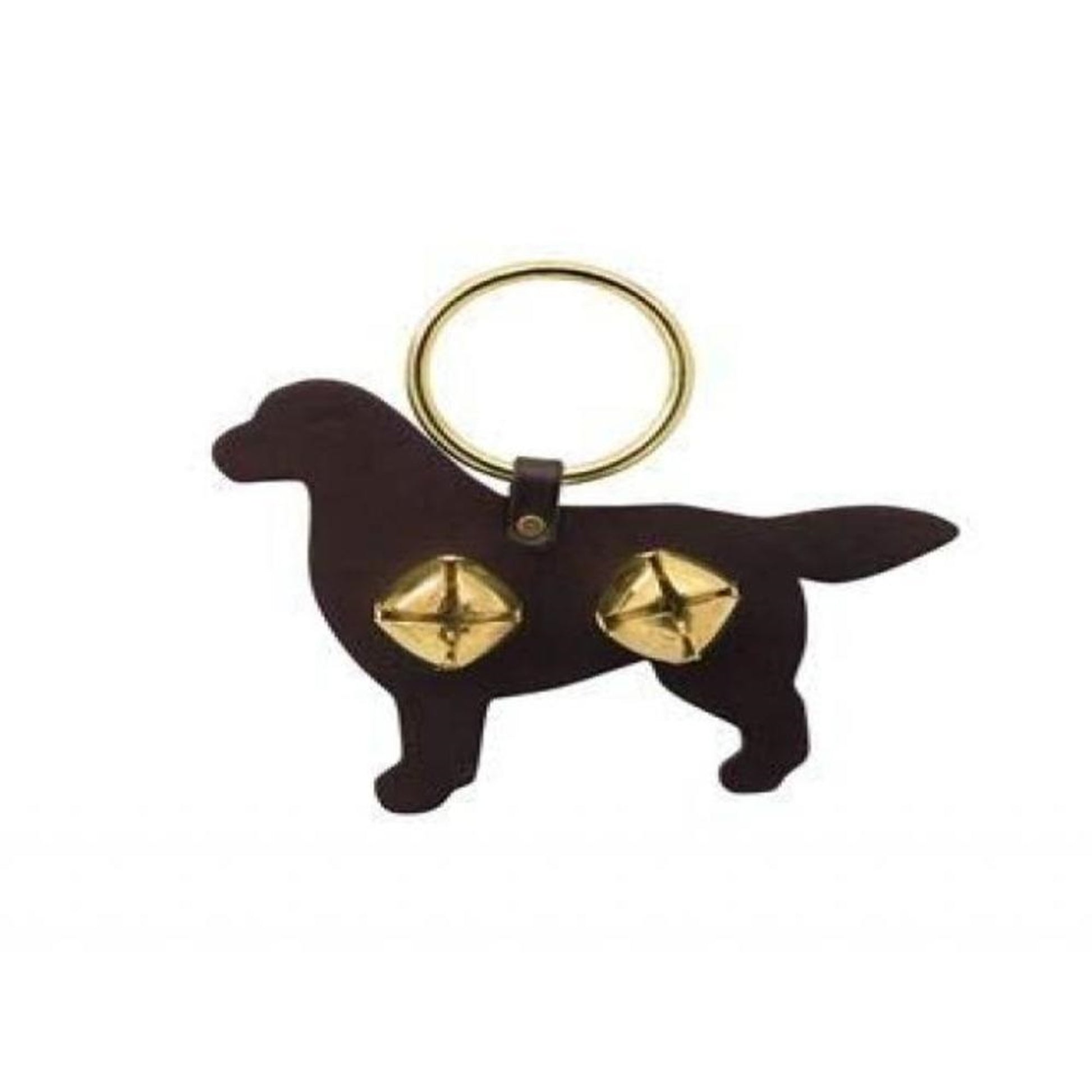 Tory Leather 2 Bell Door Hanger