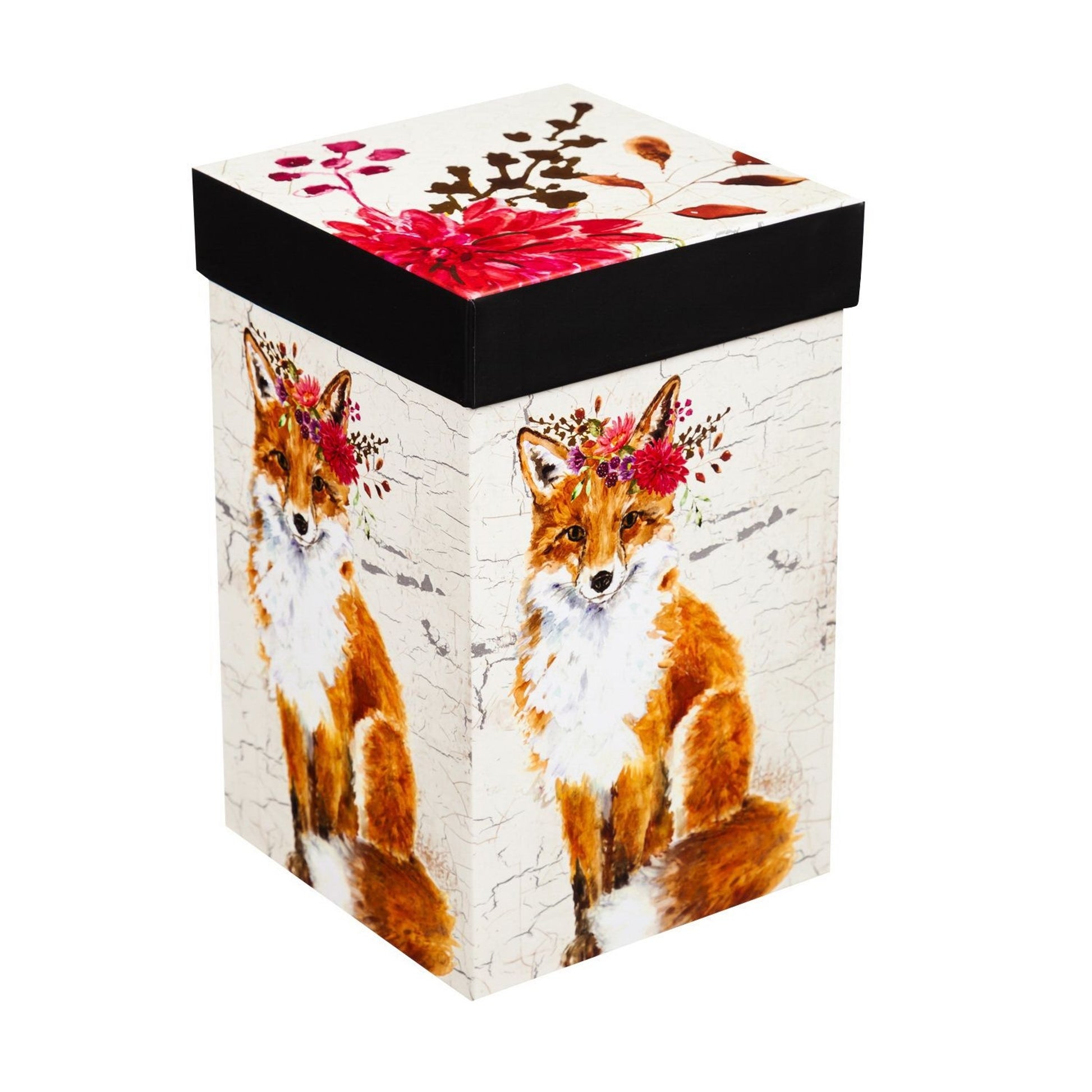 Floral Fox Boxed Travel Mug