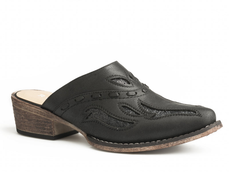 Roper Ladies Beth Snip Toe Open Back Mules