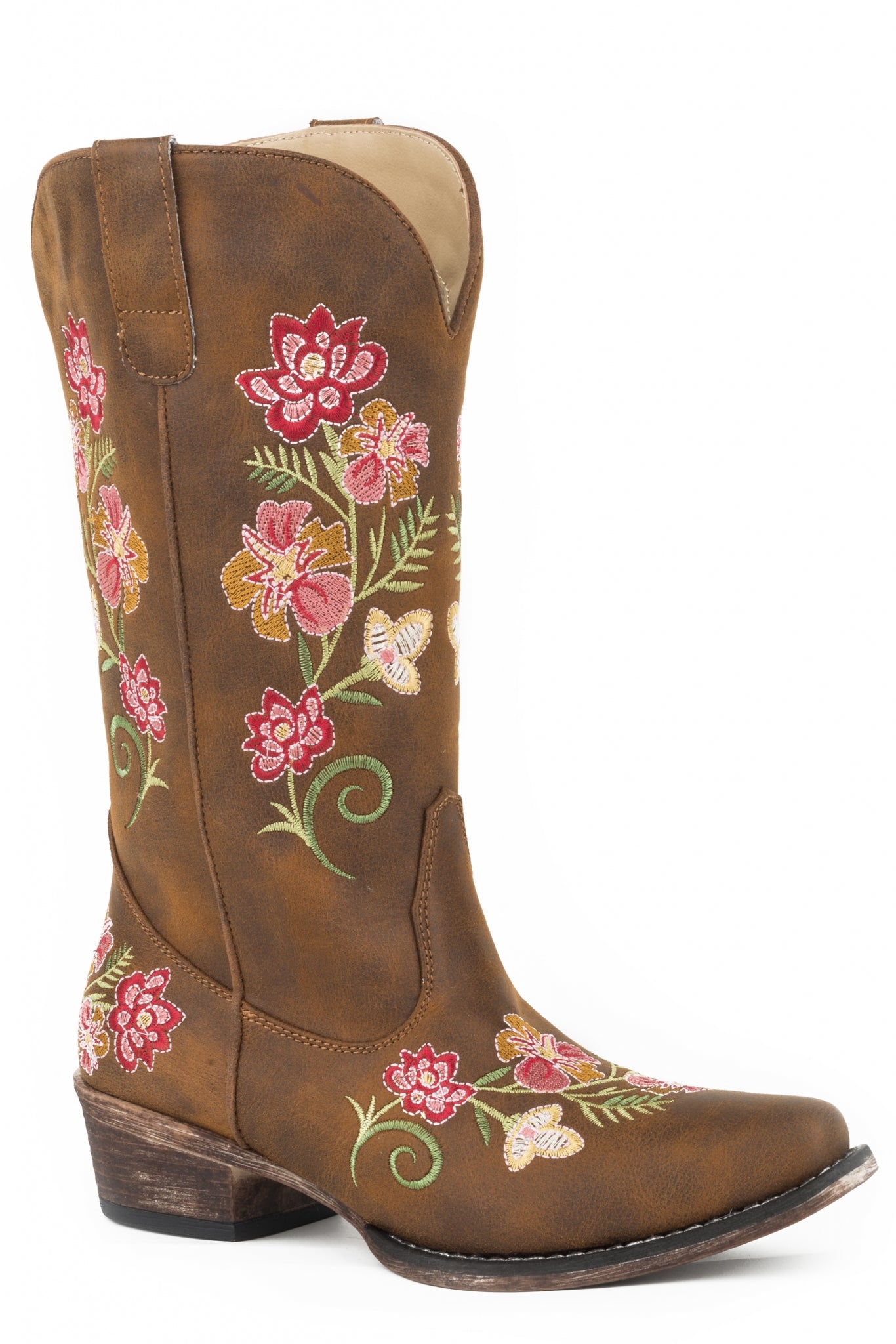 Roper Ladies Riley Floral Western Boots