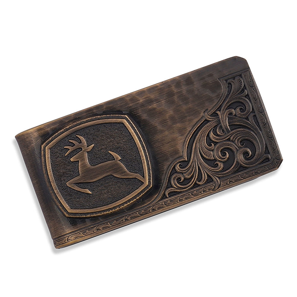 Montana Silversmiths John Deere Filigree Money Clip