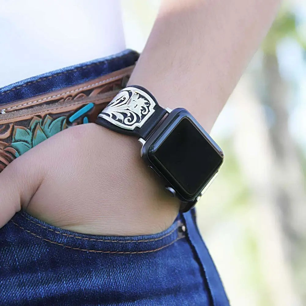 Montana Silversmiths Sheridan Watch Band