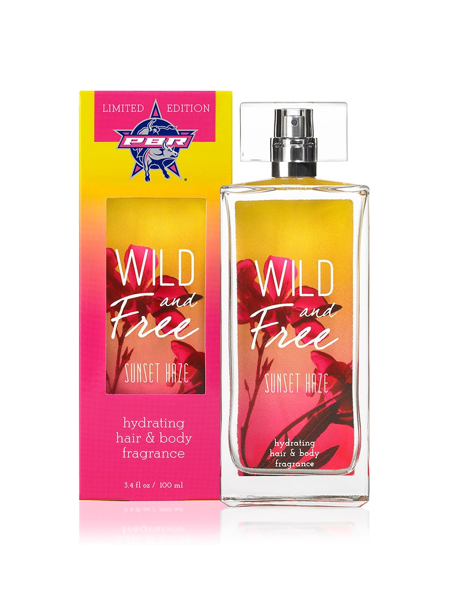 Wild & Free Sunset Haze Hydrating Hair and Body Mist Perfume by PBR