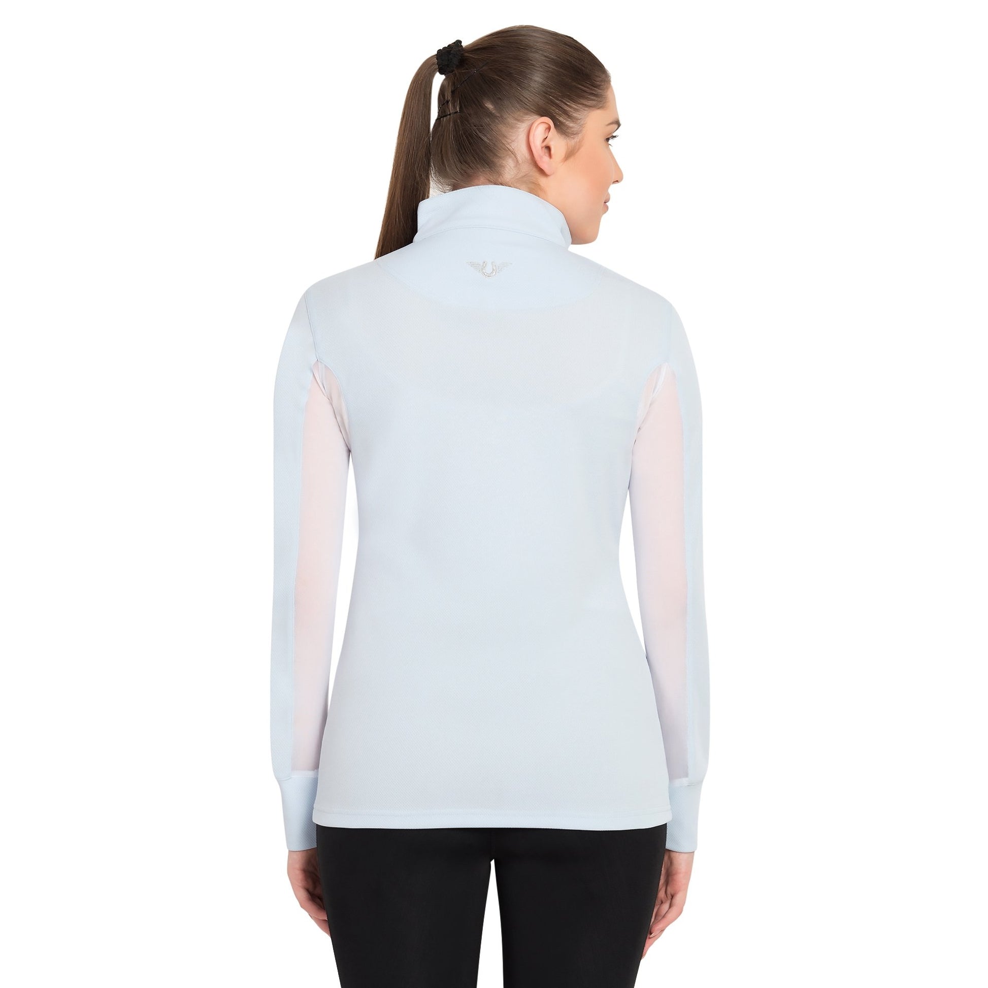 TuffRider Ladies Ventilated Technical Long Sleeve Sport Shirt