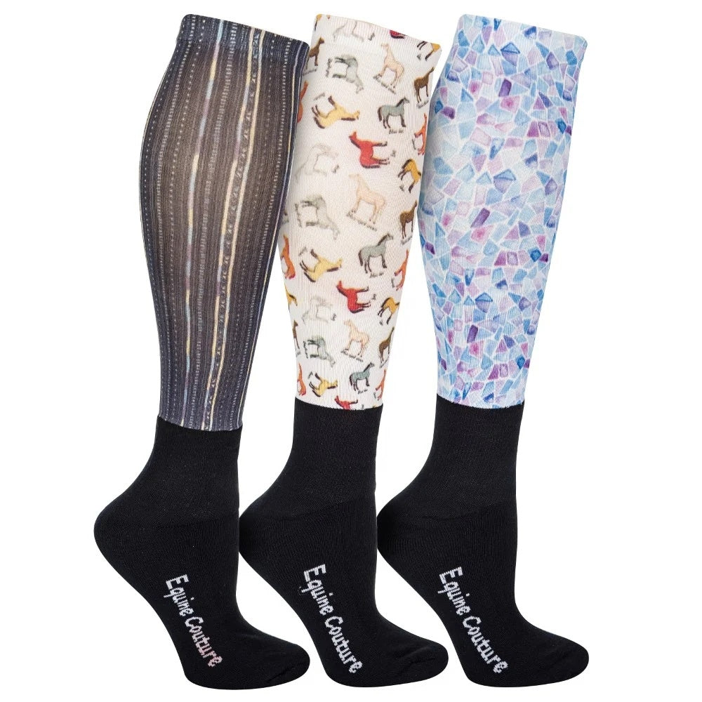 Equine Couture OTC Socks - 3 Pack