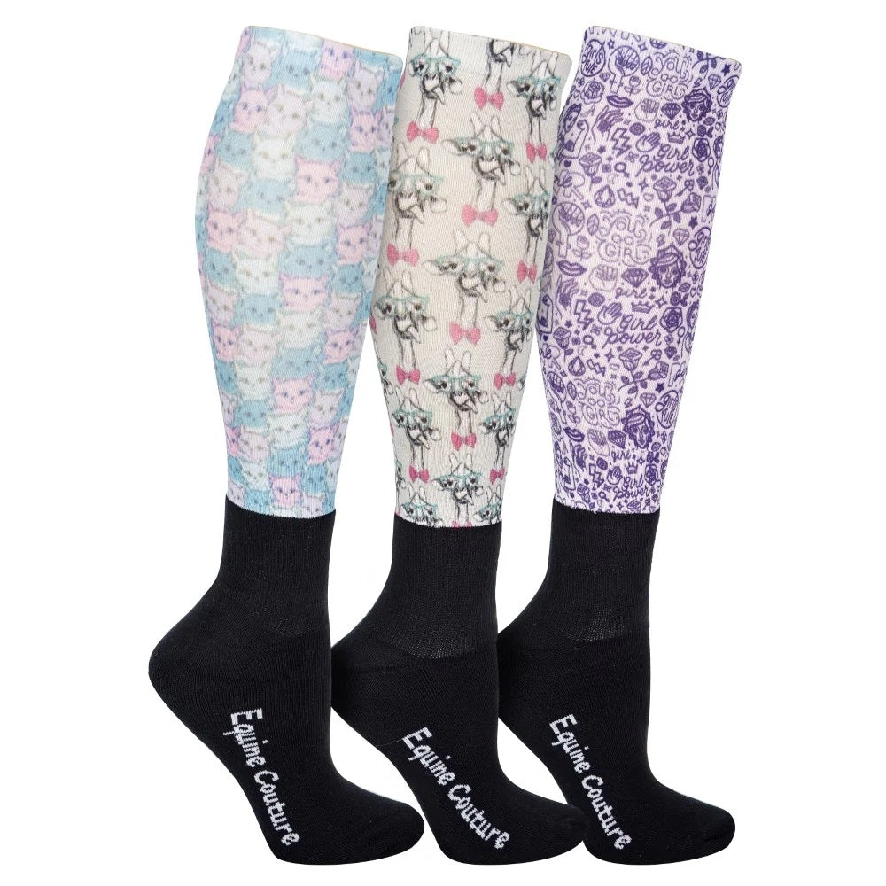 Equine Couture OTC Socks - 3 Pack
