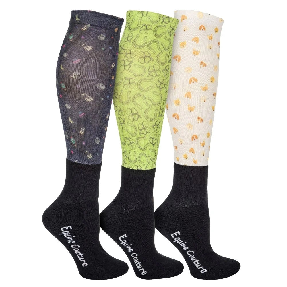 Equine Couture OTC Socks - 3 Pack