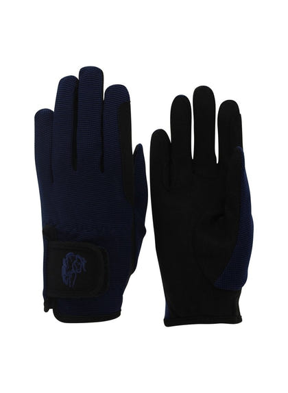 TuffRider Kids Performance Riding Gloves XL Gray