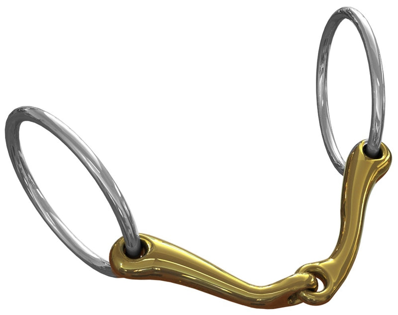 Neue Schule Demi Anky 70mm Loose Ring Snaffle - 14MM