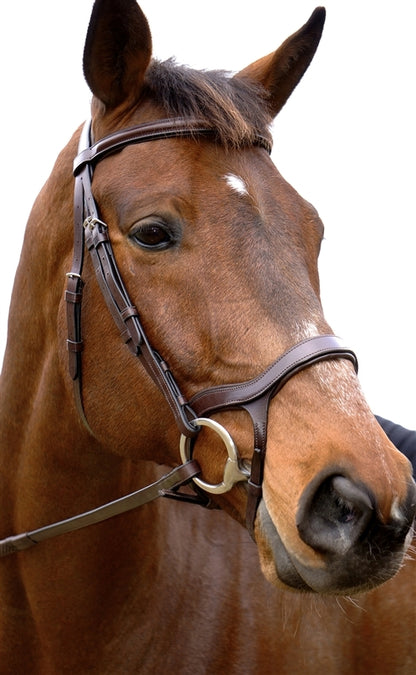 Nunn Finer Innovativo English Bridle with Rubber Reins