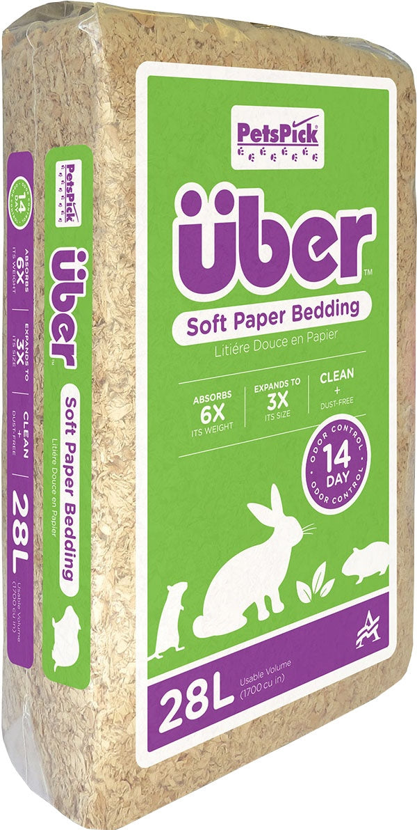 Uber Soft Paper Pet Bedding