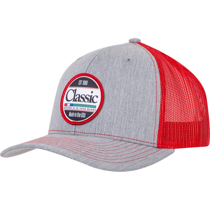 Classic Rope Snapback Ball Cap with Round Rubber P