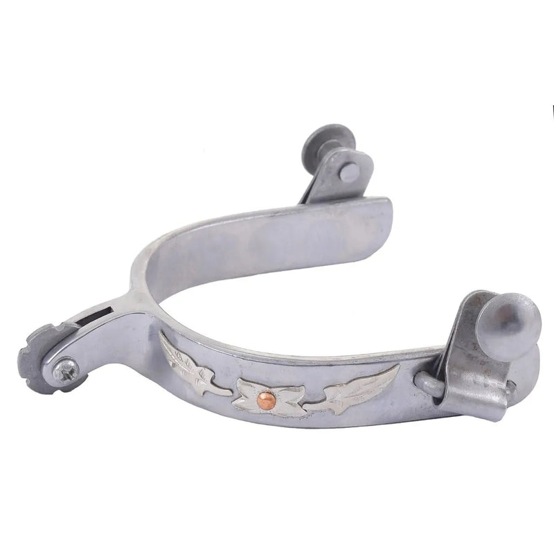 Diamond R Mens Roping Training Spurs