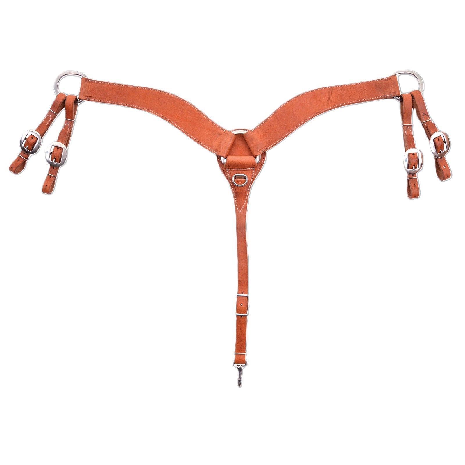 Circle Y No Choke Smooth Breast Collar