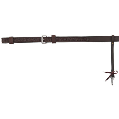 Circle Y Floral Flank Cinch