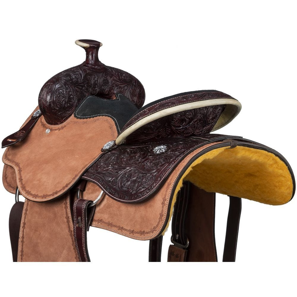 Silver Royal Half Breed Roper Saddle