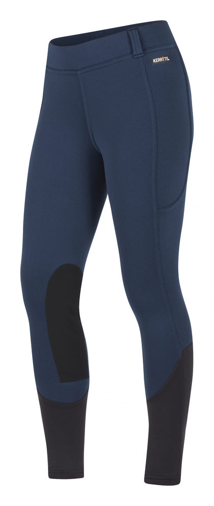 Kerrits Kids Sit Tight Wind Pro Knee Patch Tights