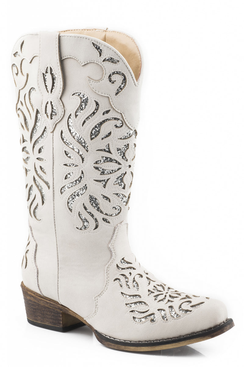 Roper Ladies Riley Glitz Snip Toe Boots