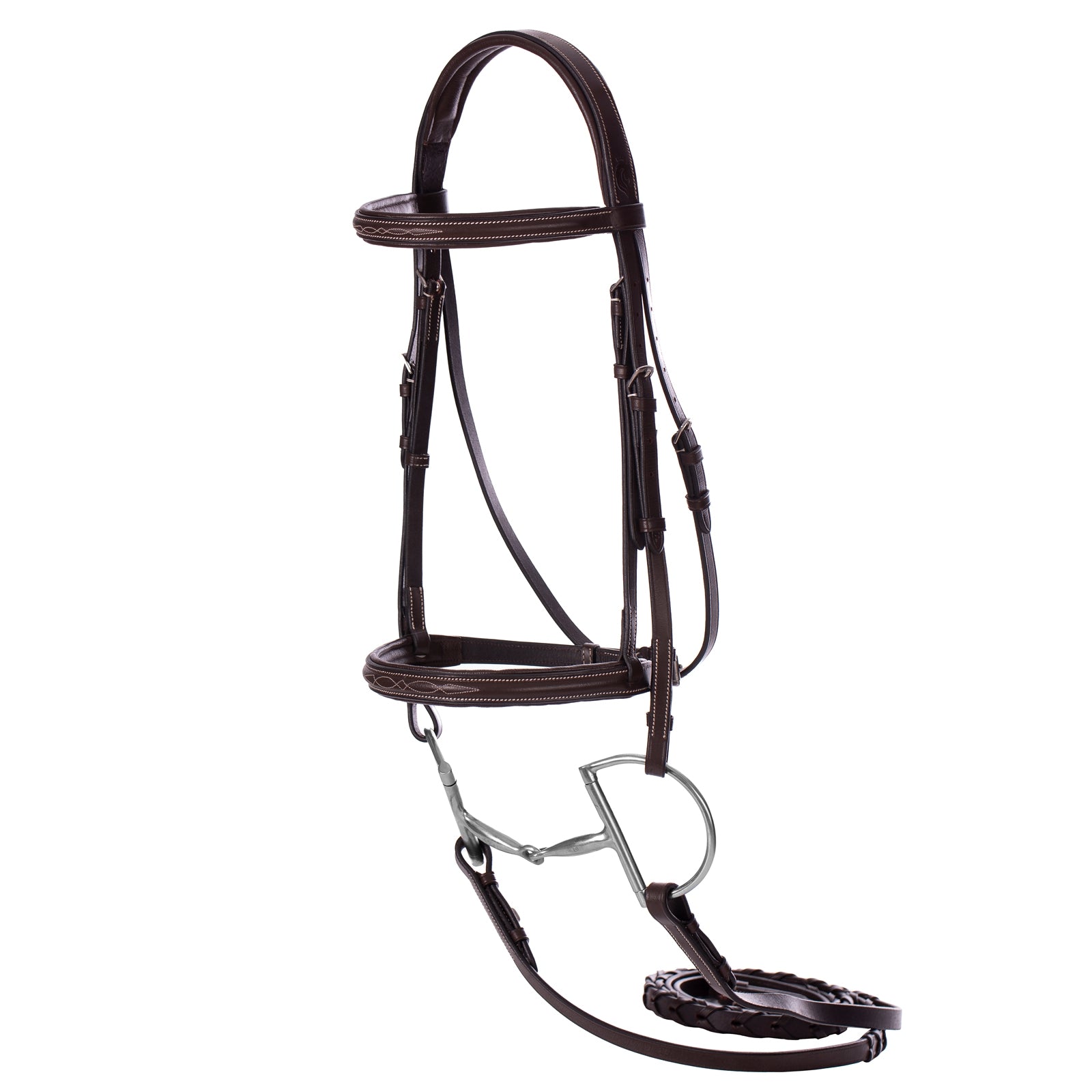 Equinavia Saga Fancy Stitched Hunter Bridle & Rein