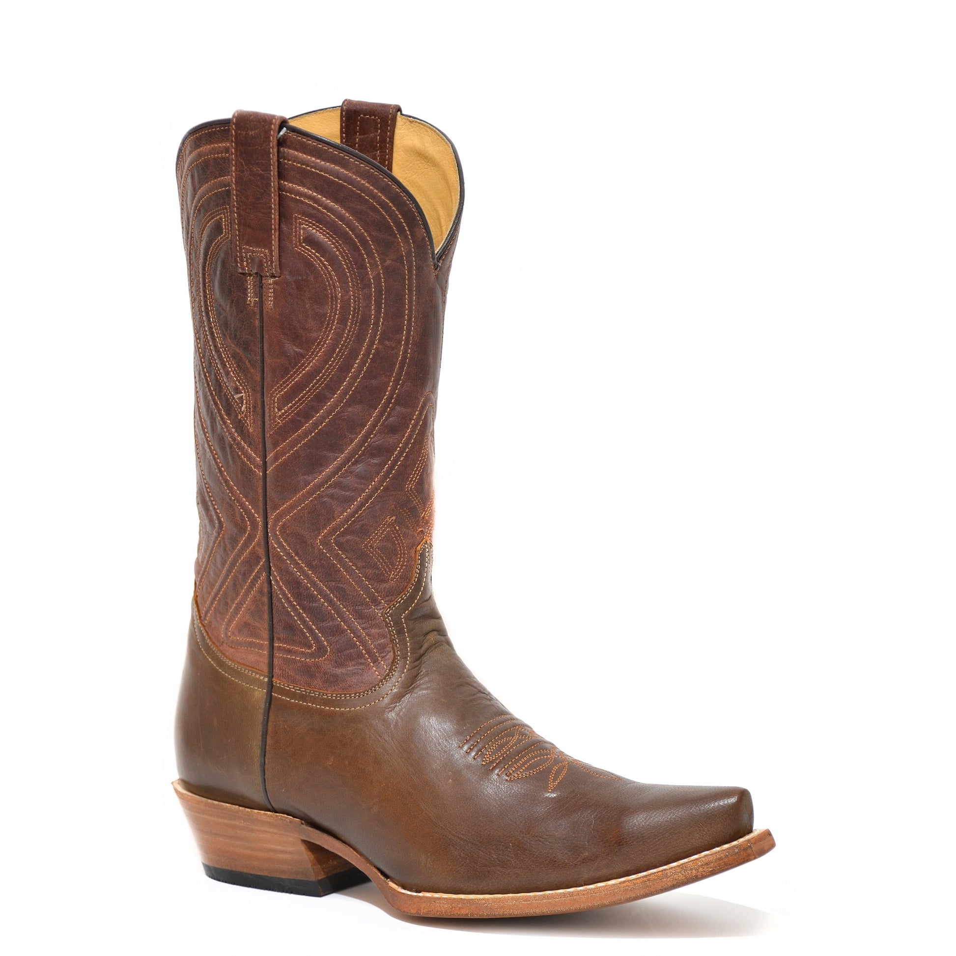 Stetson Mens Mossman Snip Toe Boots