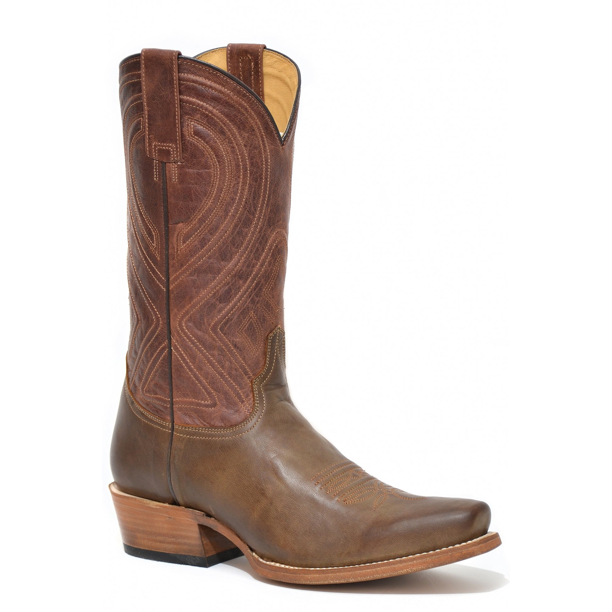 Stetson Mens Mossman Med7 Toe Boots