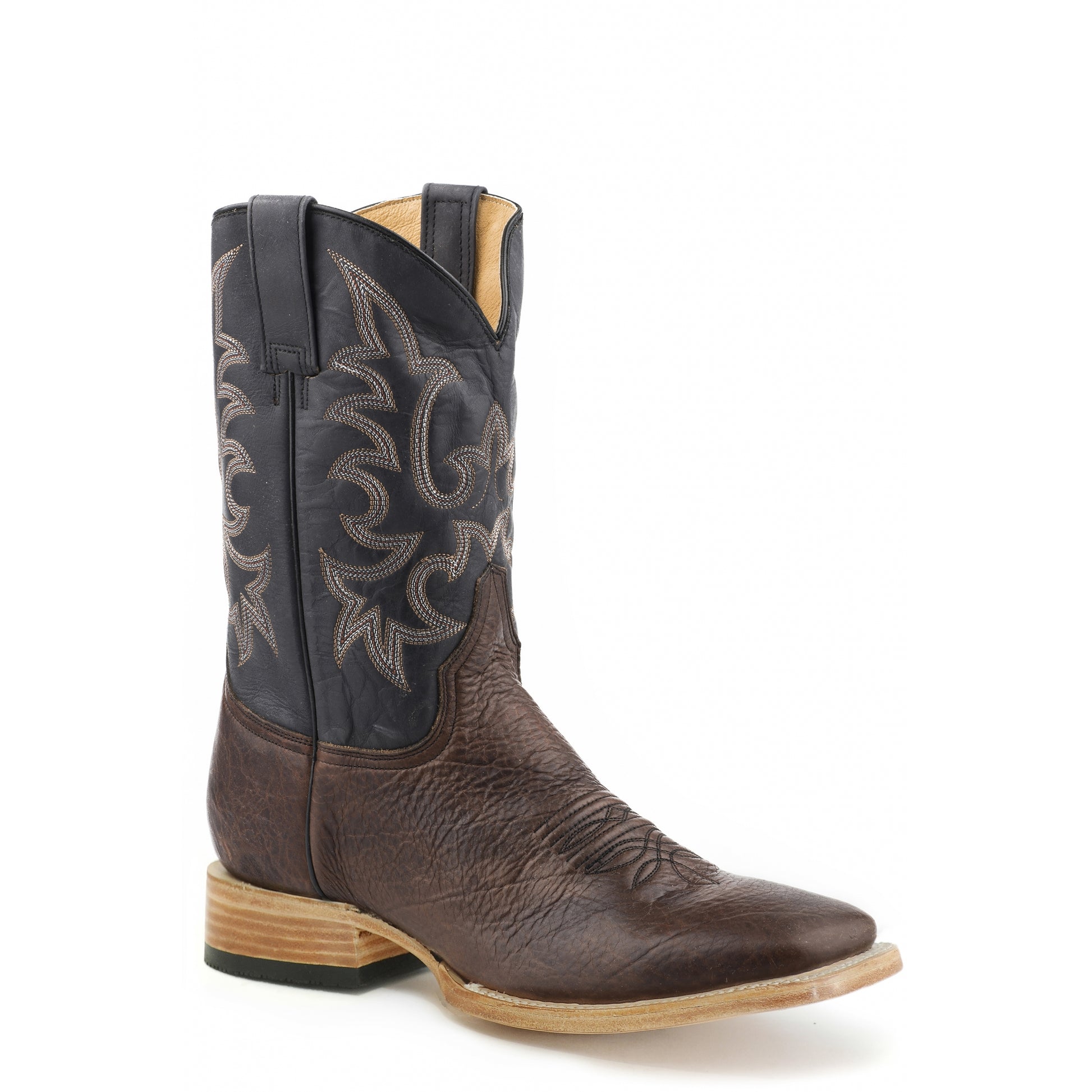 Stetson Mens Obadiah Square Toe Performance Sole Boots