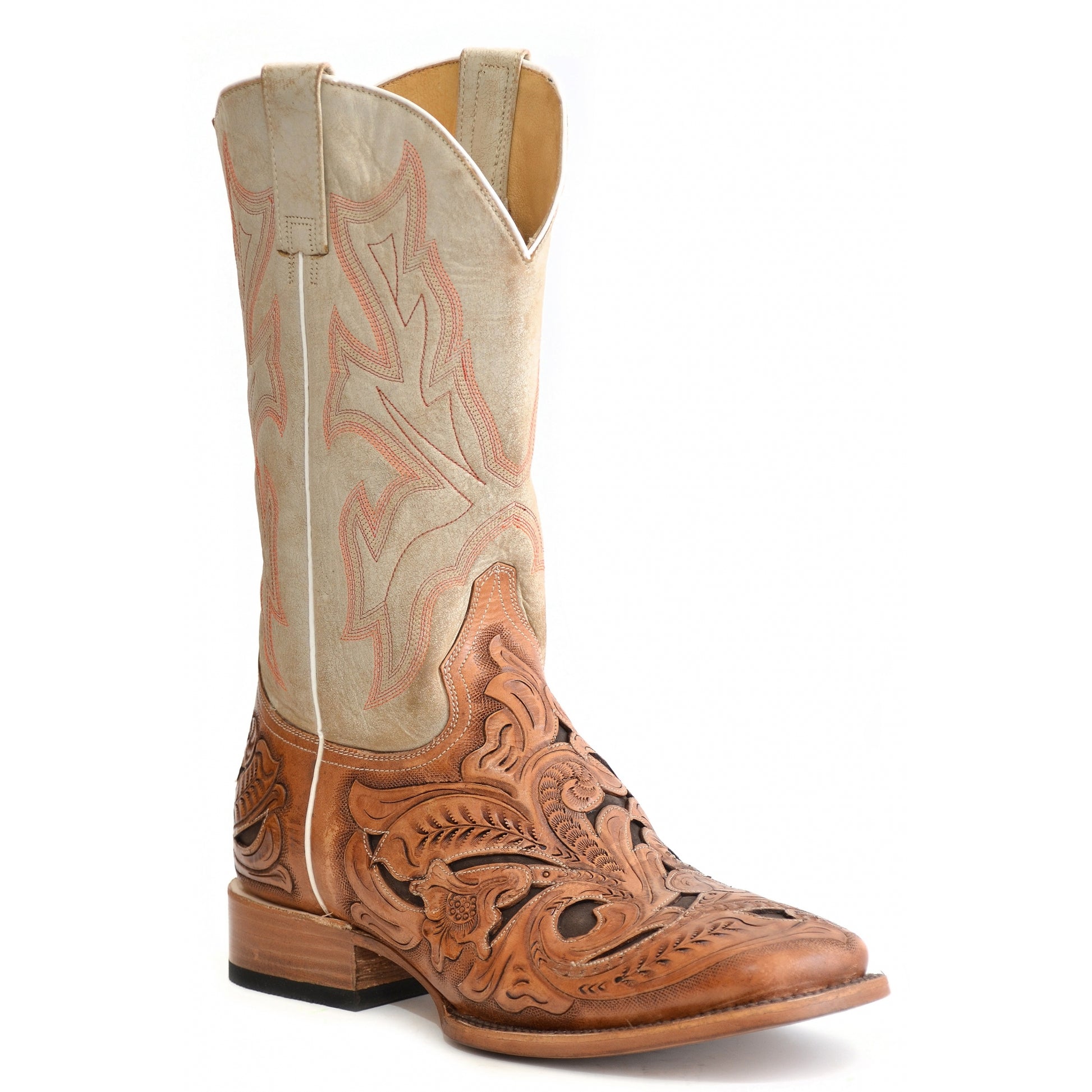Stetson Mens Wicks Square Toe TRU-X Insole Boots