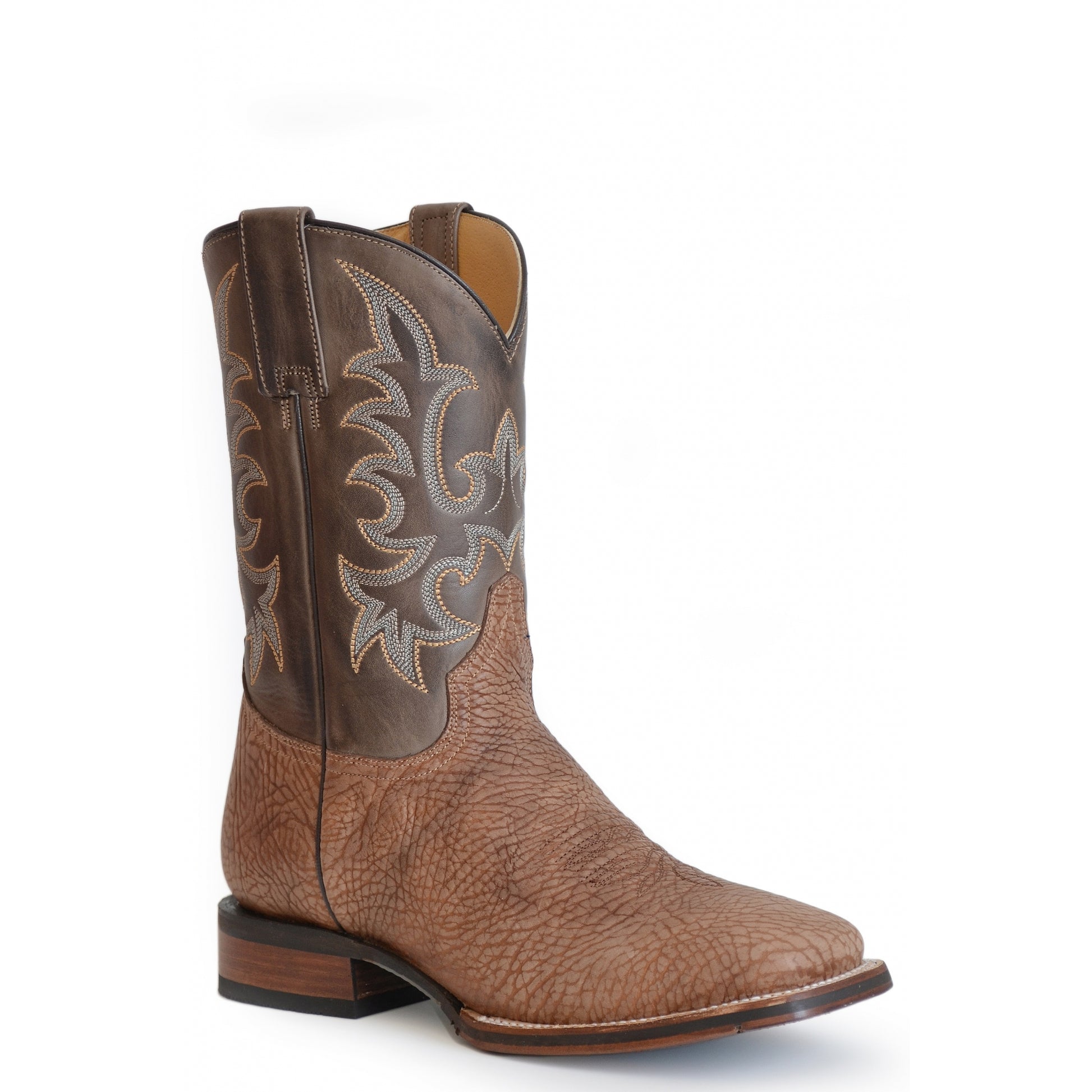 Stetson Mens Obadiah Square Toe Performance Sole Boots
