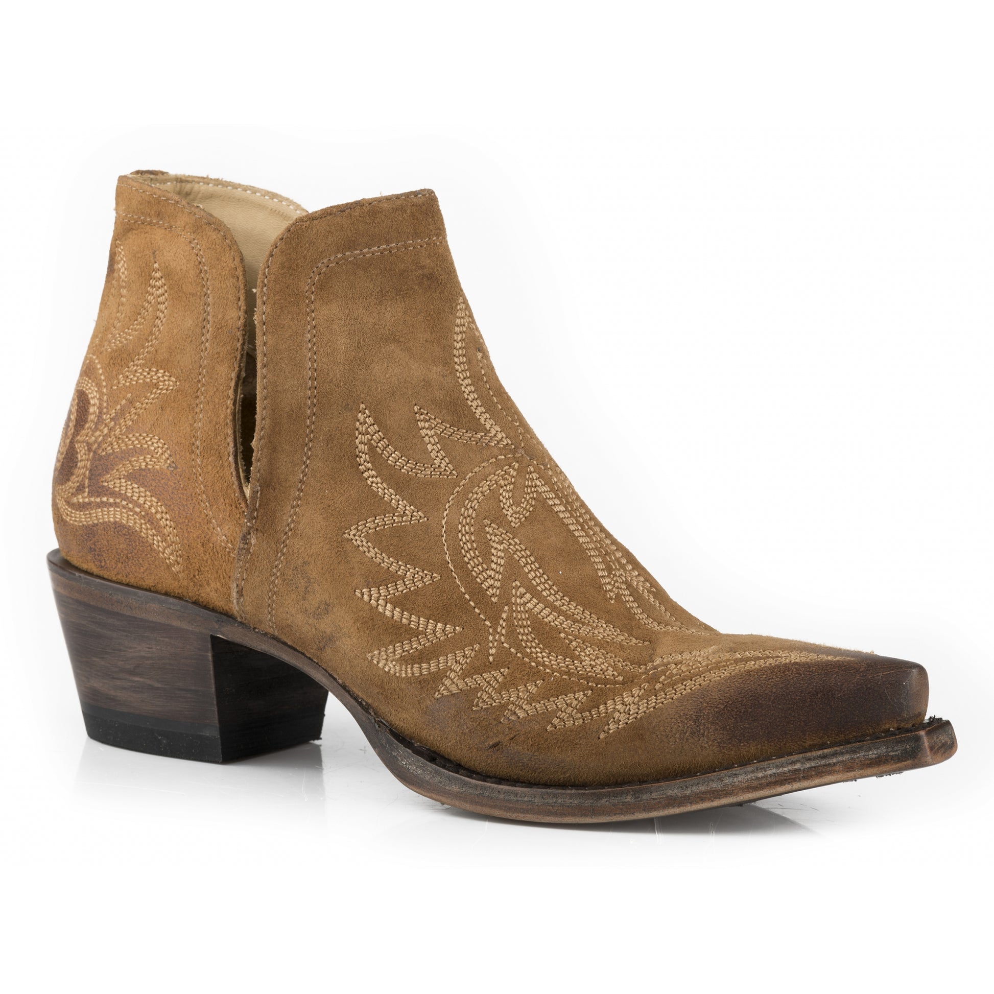 Stetson Ladies Naya Snip Toe Leather Sole Boots
