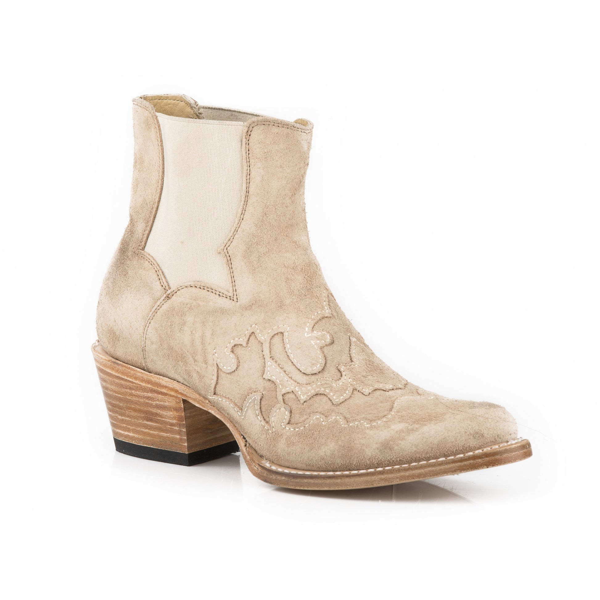 Stetson Ladies Zoey Snip Toe Elastic Shaft Boots