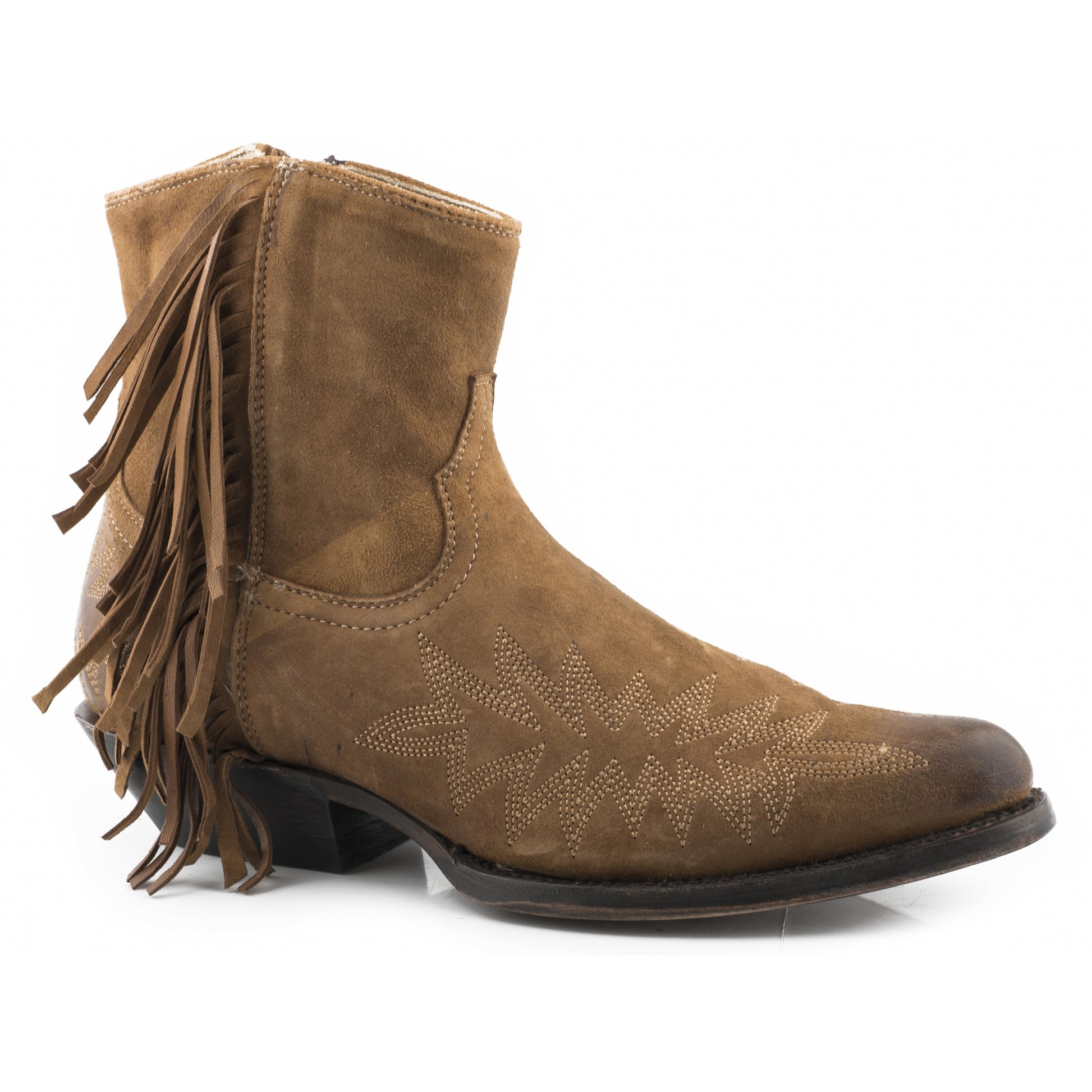 Stetson Ladies Capri Snip Toe Leather Sole Booties