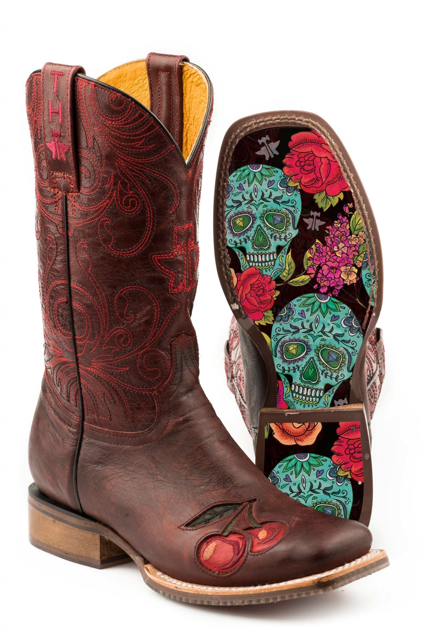 Tin Haul Ladies Mon Cherry Boots