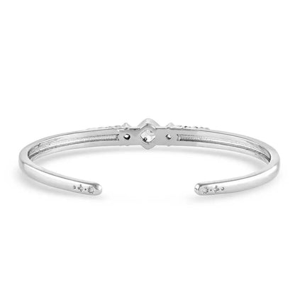 Montana Silversmiths Sparkling Wheat Crystal Cuff Bracelet