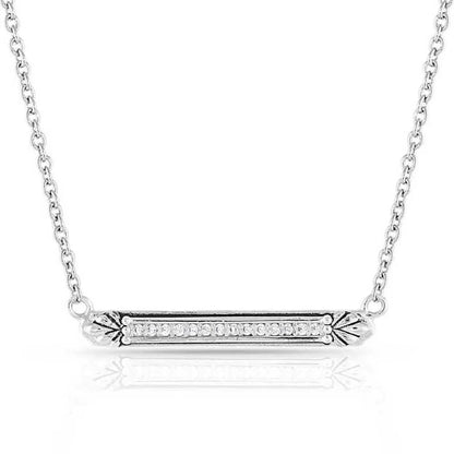 Montana Silversmiths Setting the Crystal Bar Necklace
