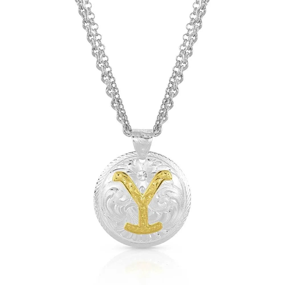 Montana Silversmiths The Dutton Y Yellowstone Necklace