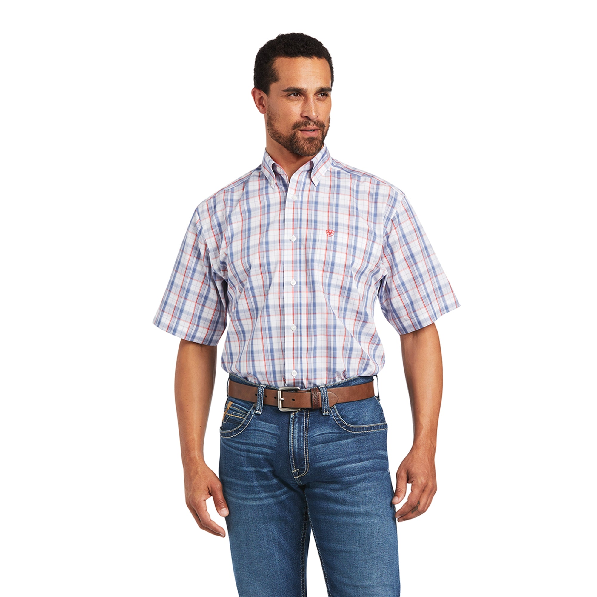 Ariat Mens Wrinkle Free Nasir Classic Fit Shirt