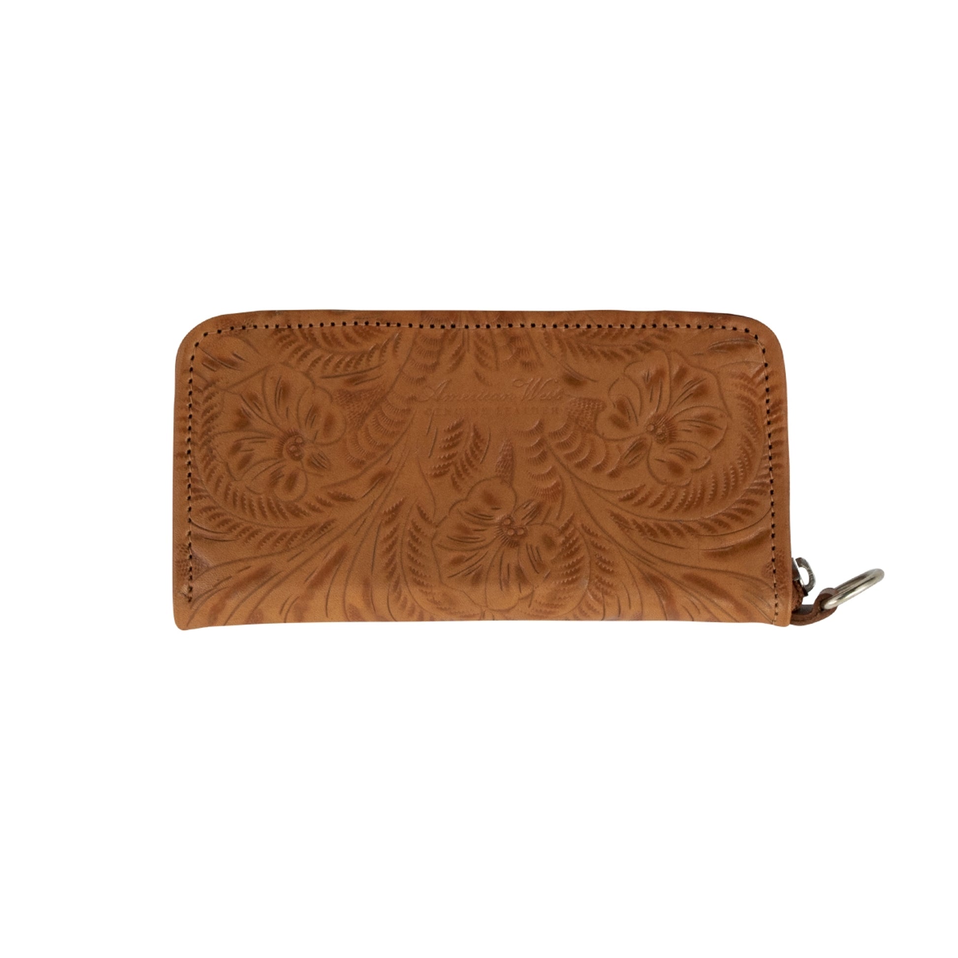 American West Ladies Saddle Ridge Zip-Around Wallet