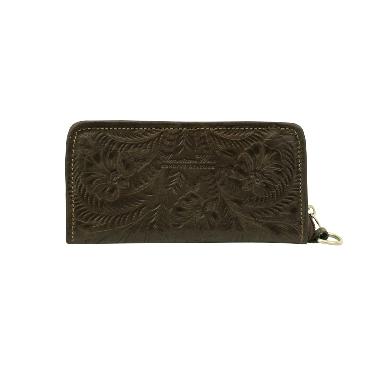 American West Ladies Saddle Ridge Zip-Around Wallet