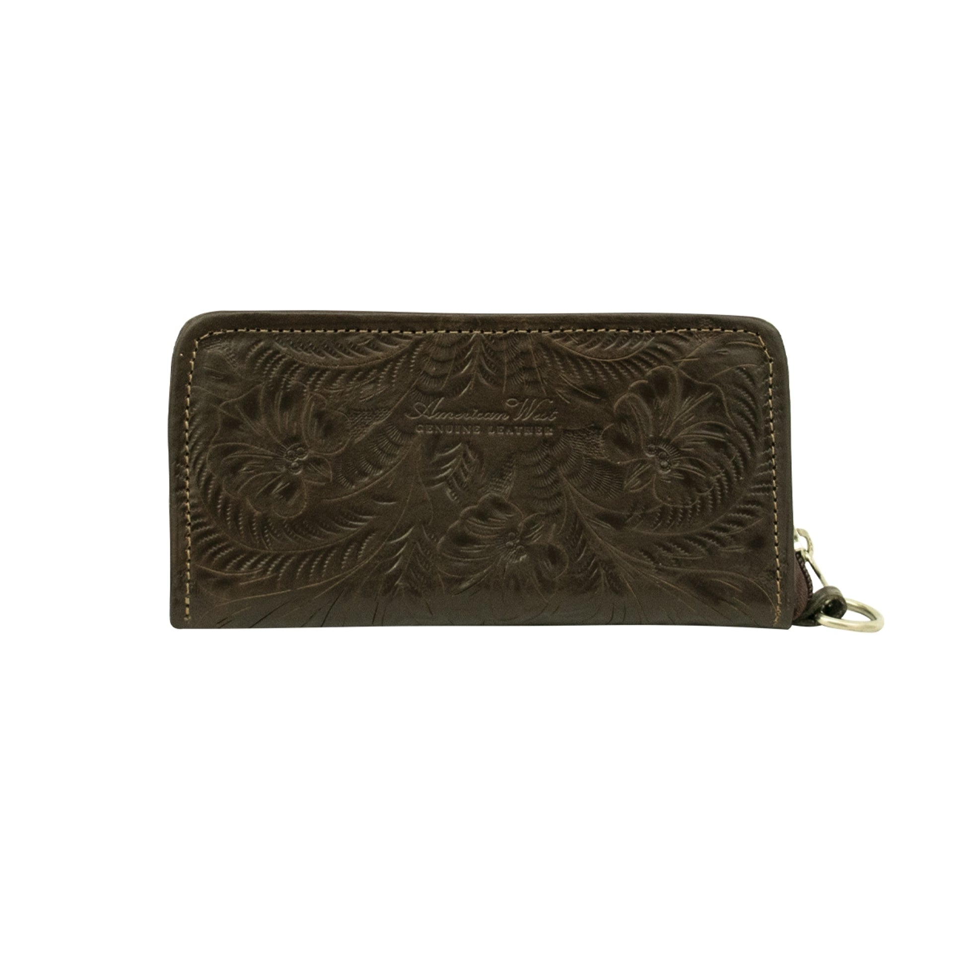 American West Ladies Saddle Ridge Zip-Around Wallet