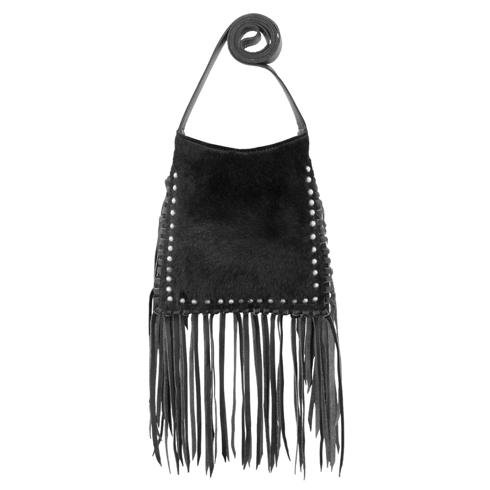 American West Fringed Cowgirl Messenger Crossbody Bag