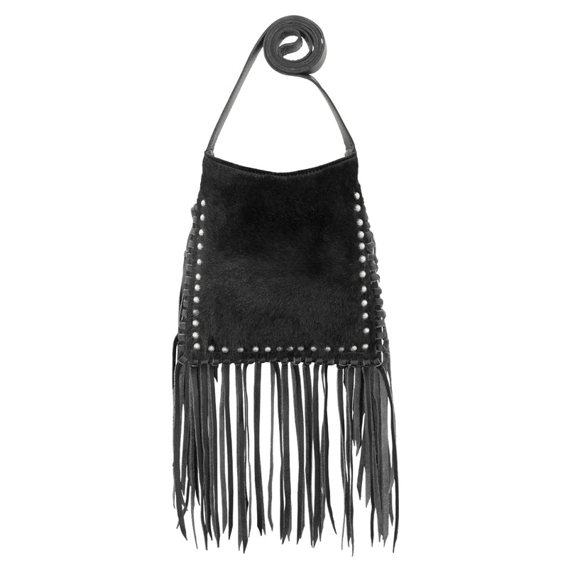 American West Fringed Cowgirl Messenger Crossbody Bag