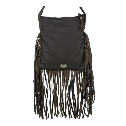 American West Fringed Cowgirl Crossbody with Front Compartment