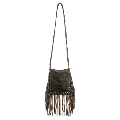 American West Fringed Cowgirl Messenger Crossbody Bag