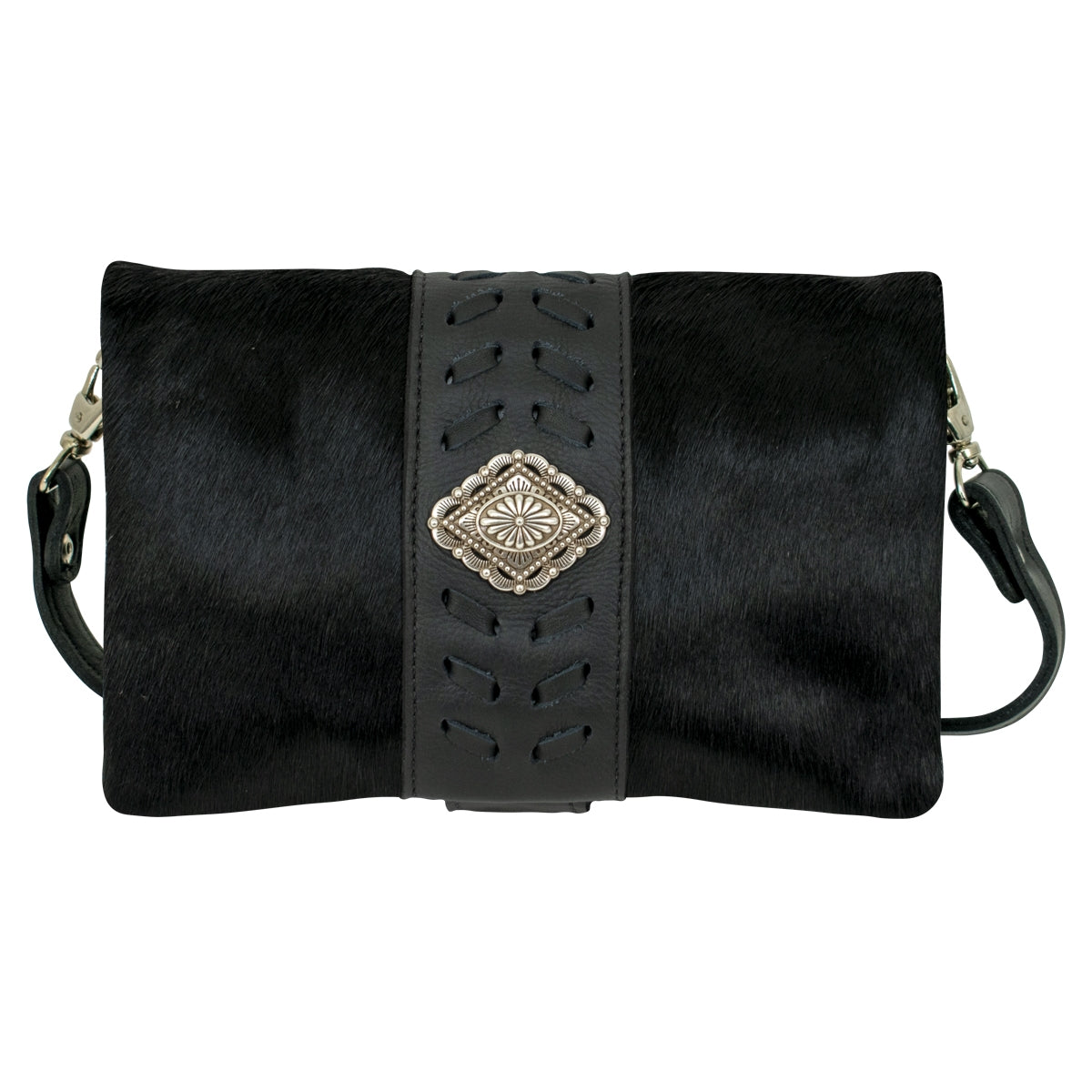 American West Large Grab-And-Go Foldover Crossbody Bag