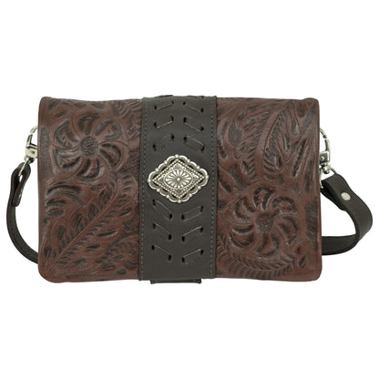 American West Large Grab-And-Go Foldover Crossbody Bag