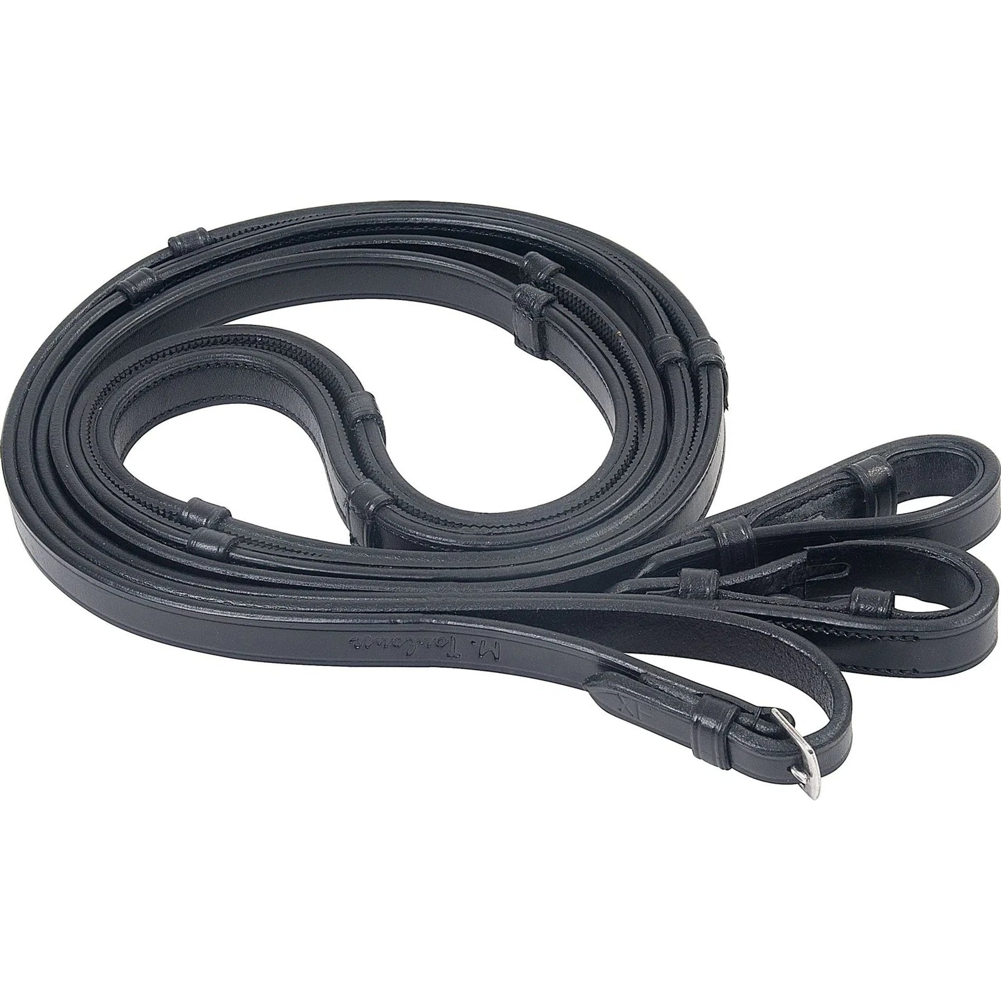 M. Toulouse Platinum Rubber Lined Leather Dressage
