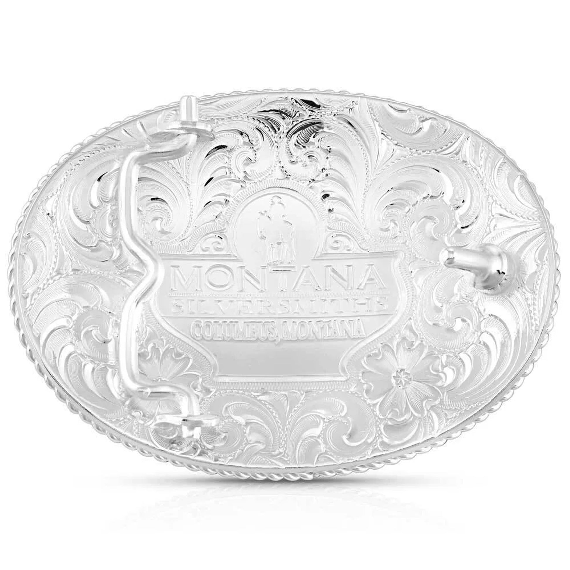 Montana Silversmiths Rosebud Legacy Classic Custom Buckle - No Figure
