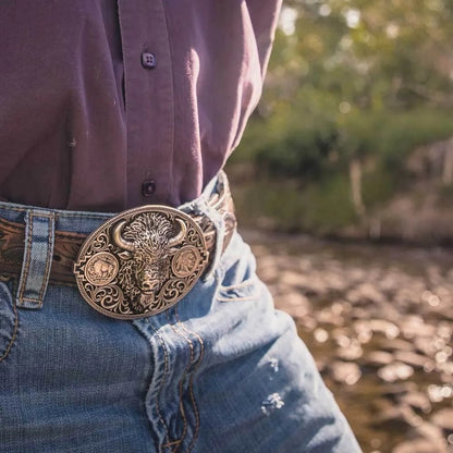 Montana Silversmiths Essence of the West Attitude Buckle